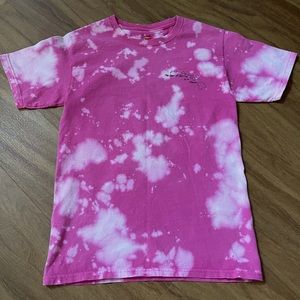 Pink Clouds Acid Wash Surf Shirt